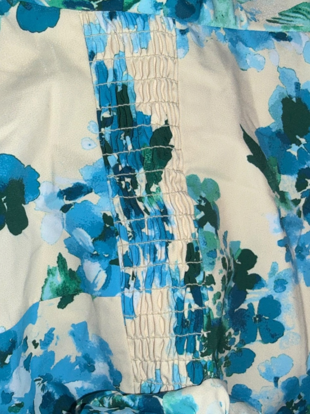 Tuckernuck Hydrangea Floral Matching Set Puff Sleeve Top & Mini Skirt Sz Medium - Picture 9 of 17